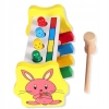 Polecamy - Edukacyjny Kreatywny Manipulacyjny Drewniany Wbijak Montessori Nauka przez Zabawę